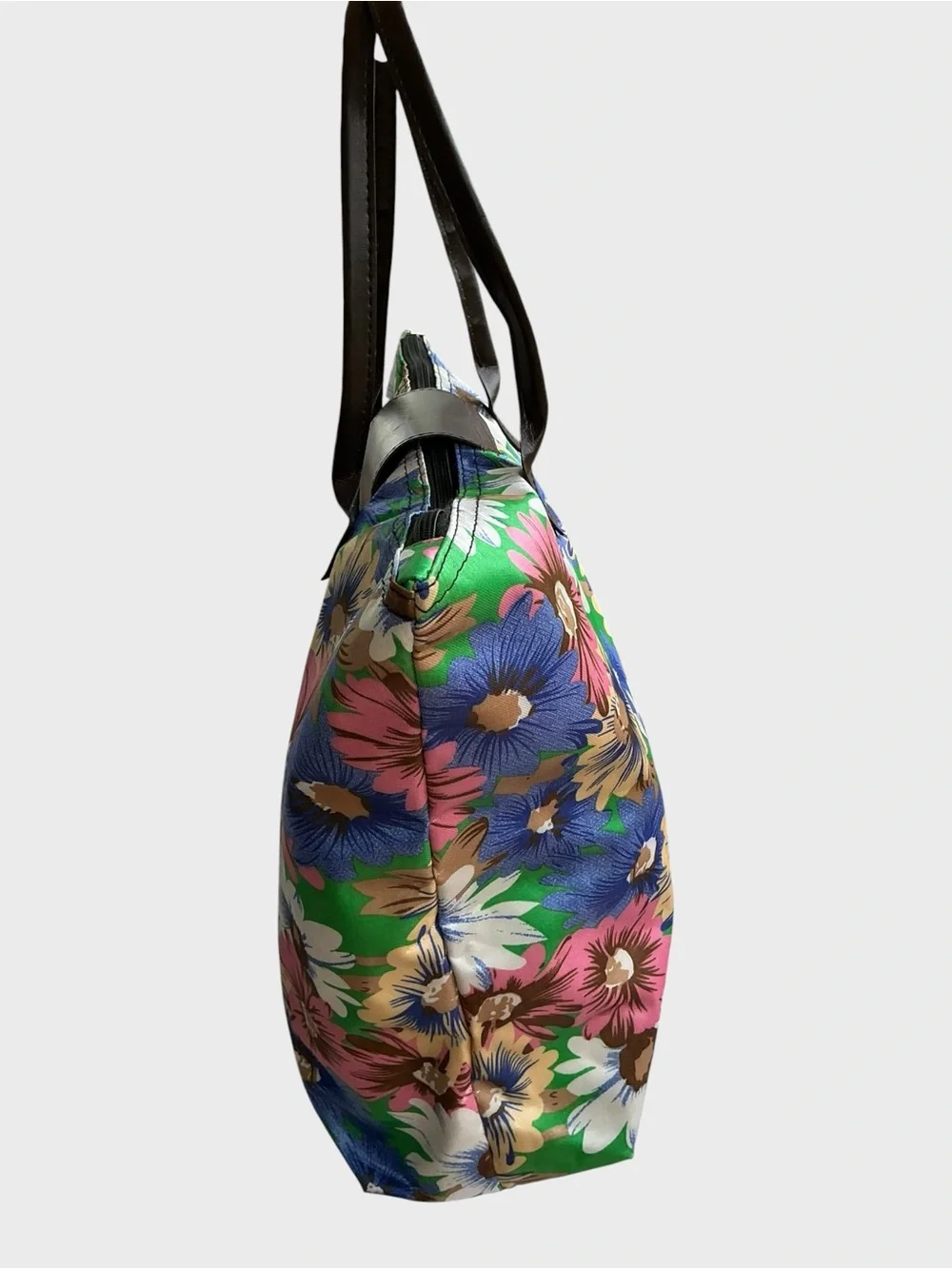 Floral Foldable Travel Carry On Tote Bag Packable Weekender Shopper